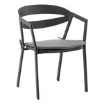 Paris Prix Chaise de Jardin Design  Split  76cm Noir