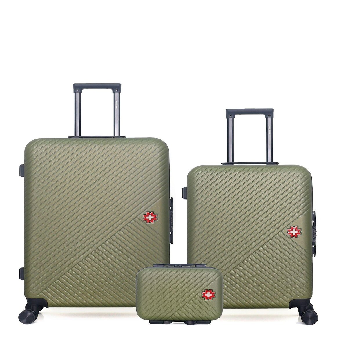 SWISS KOPPER SWISS KOPPER - LOT DE 3 - Valises grand format, weekend et vanity SPIEZ