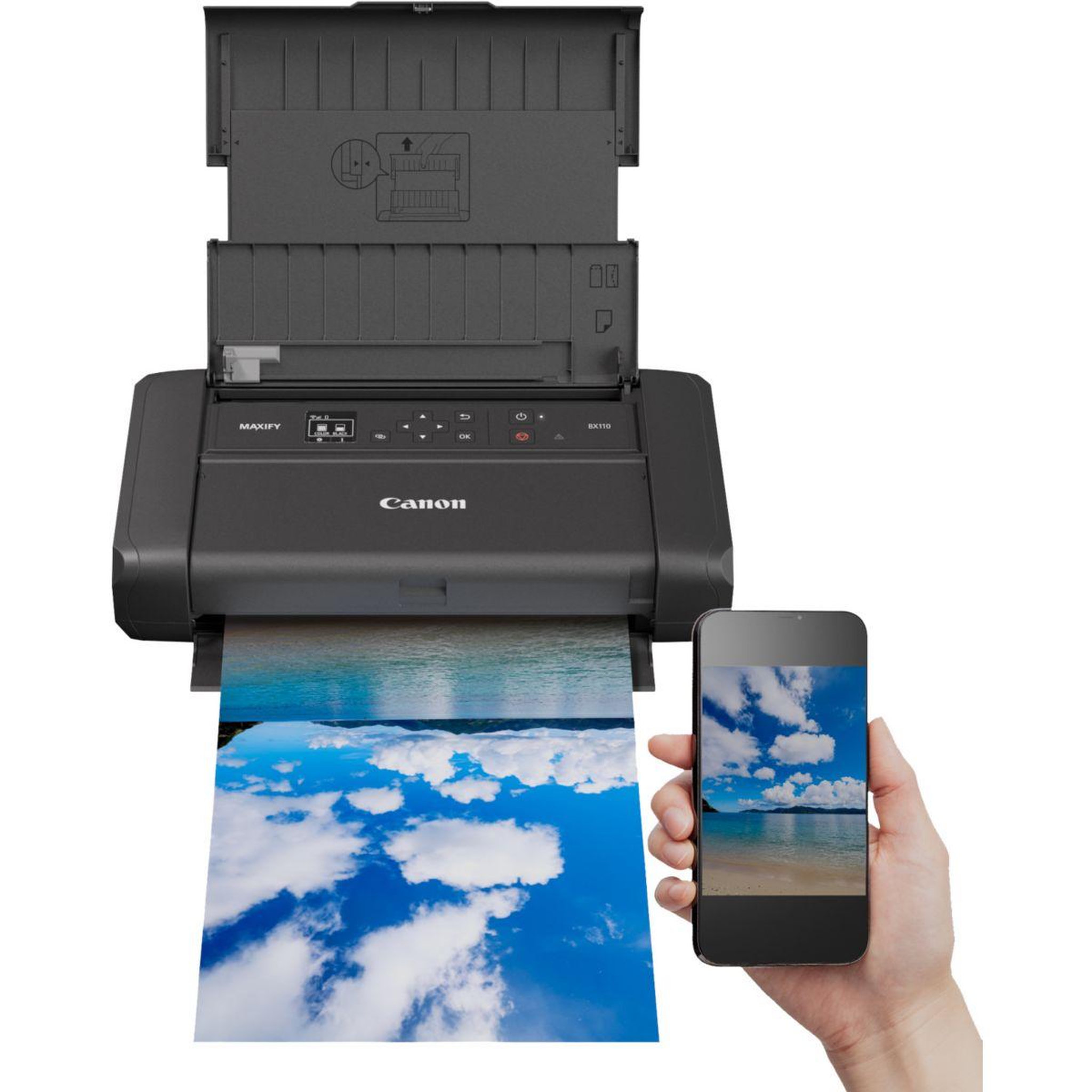 Voir la diapositive 4 : Canon Imprimante jet d'encre maxify bx110