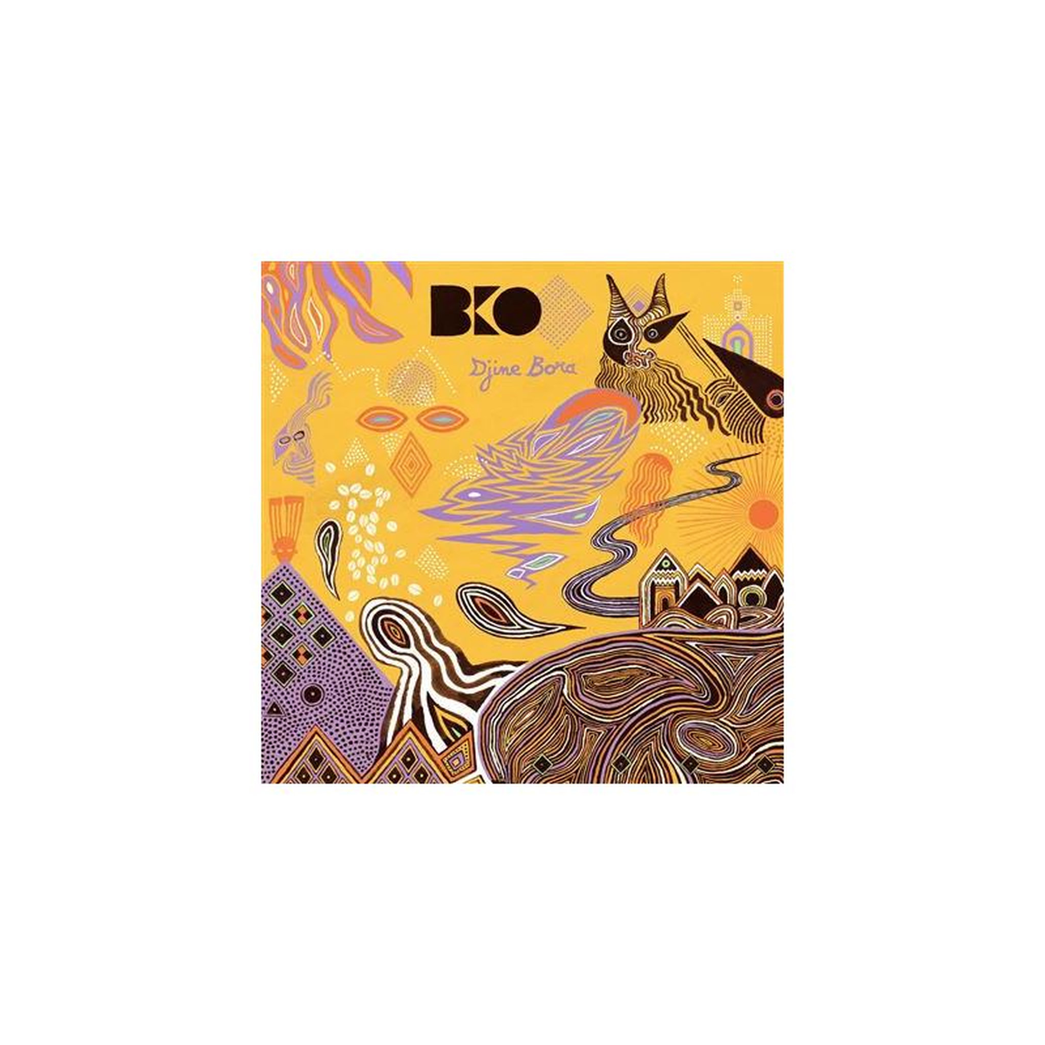 Vinyle lp 33 tours bko djine bora 12  1 disque musique du monde afrique