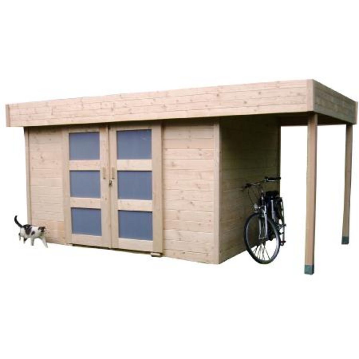Solid Abri de jardin bois 7 78m²