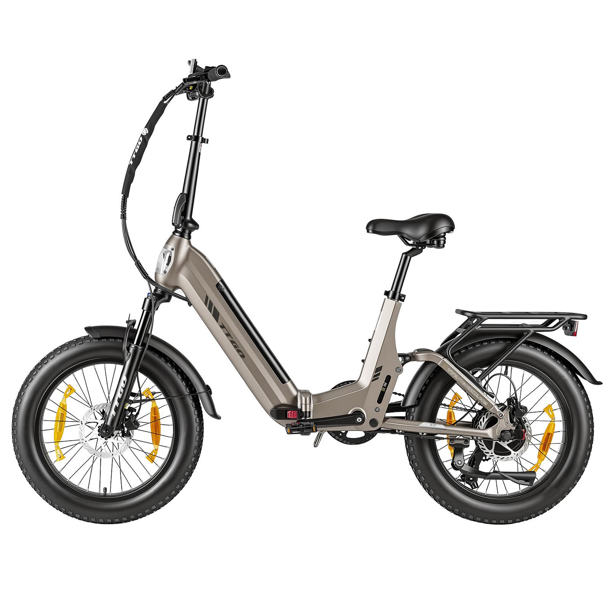 Voir la diapositive 1 : TTGO Vélo électrique pliant TTGO F7 250 W