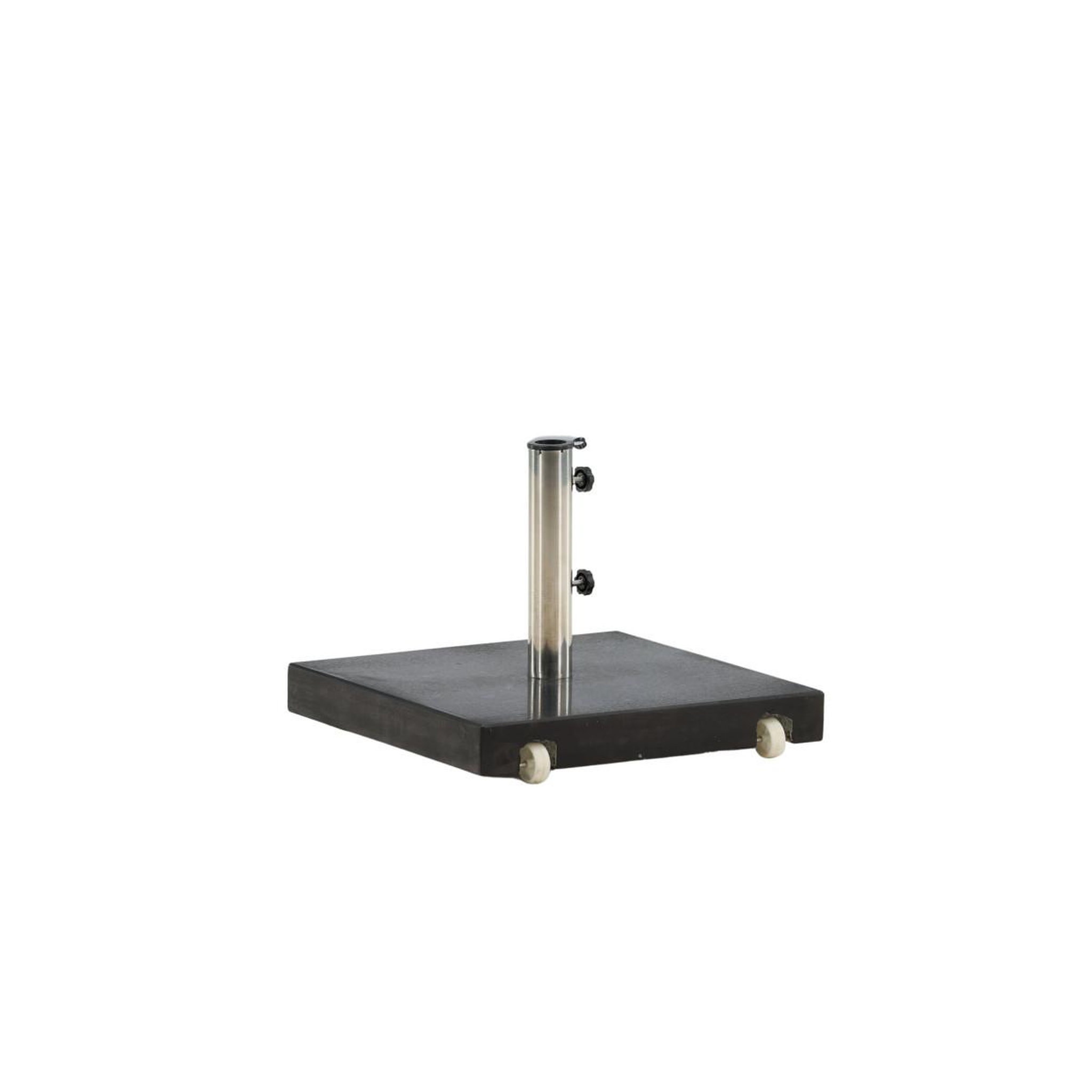 Voir la diapositive 3 : Paris Prix Pied de parasol carré en granite  stathera  50cm gris