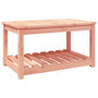 Voir la diapositive 2 : VIDAXL Table de jardin 82,5x50,5x45 cm bois massif de douglas