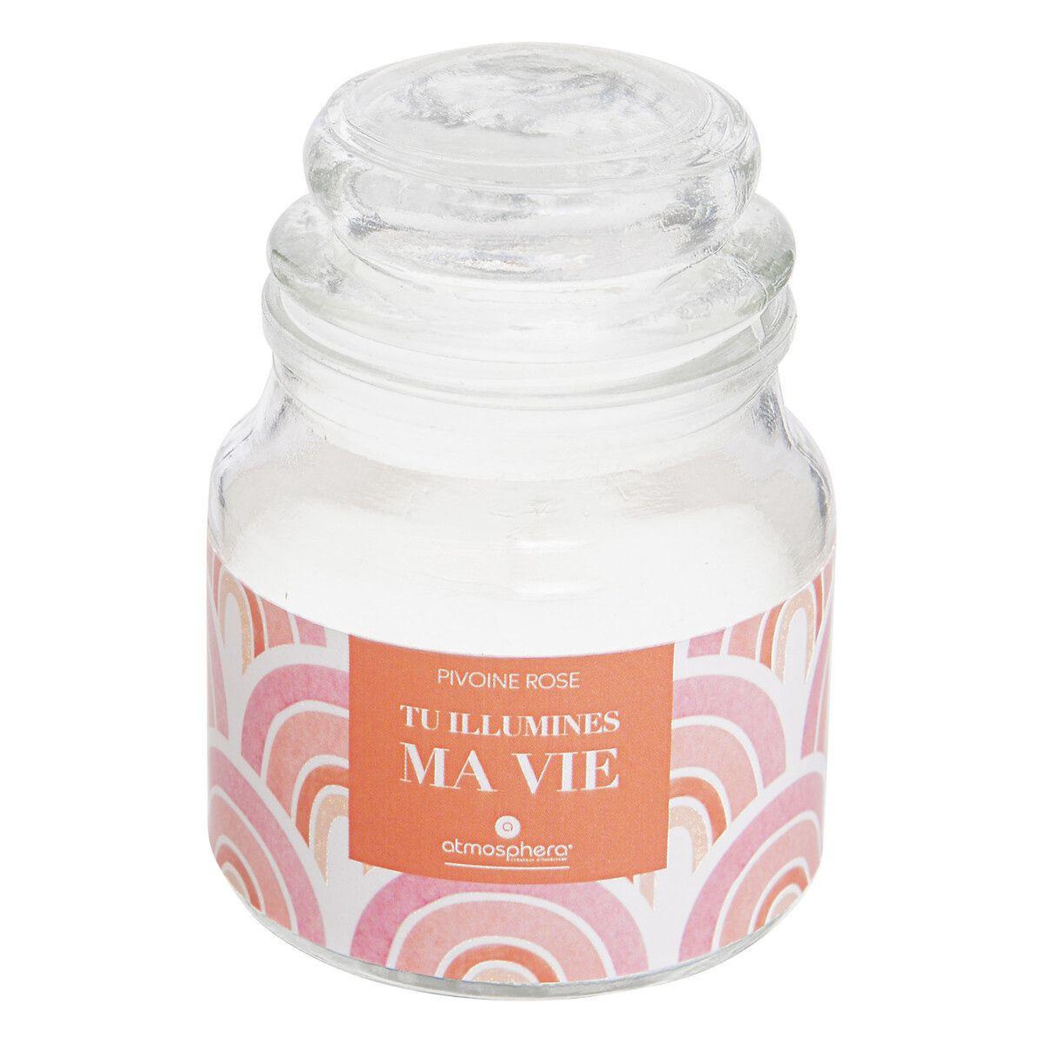 ATMOSPHERA Bougie parfumée  jomy  70g pivoine rose