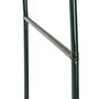 Voir la diapositive 4 : tectake Lot de 4 arches de jardin à roses en acier vert