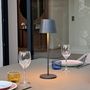Voir la diapositive 4 : Lumisky 6 lampes LED avec plateau de chargement KELLY Gris Metal H38CM