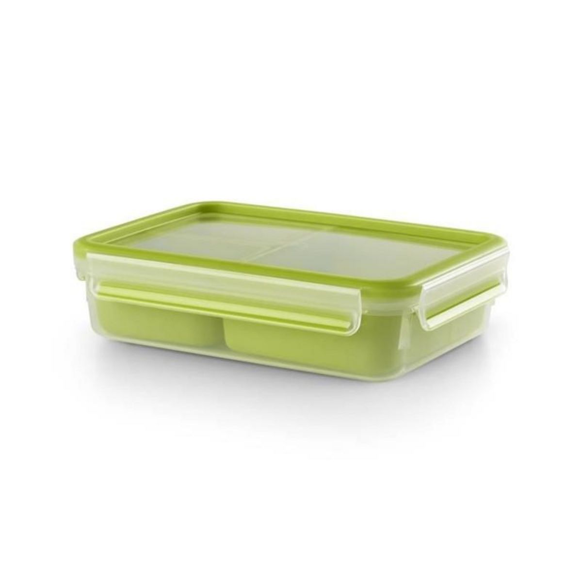 TEFAL TEFAL Masterseal To Go Lunch Box, Boîte a déjeuner 1,2 L, 3 compartiments, 100% hermétique, Sans BPA, Garantie 30 ans K310041