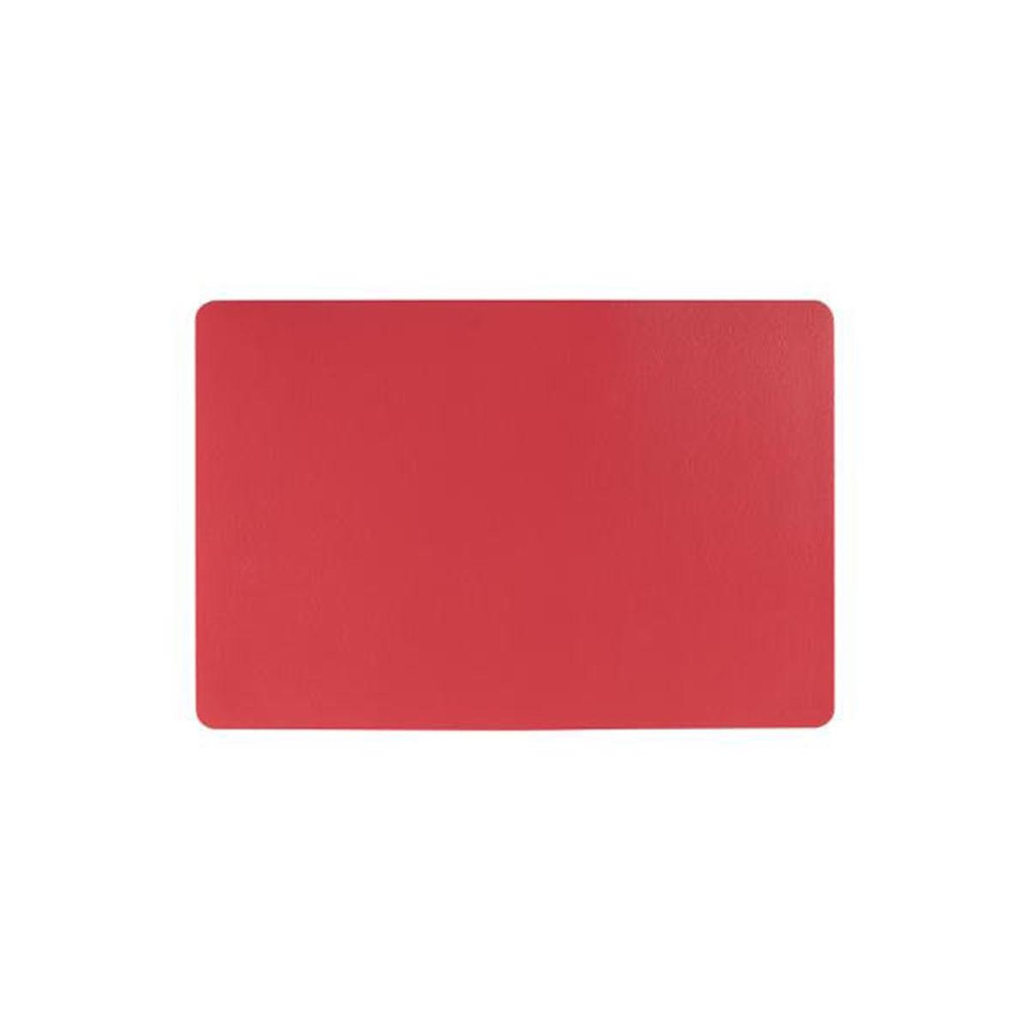 SECRET DE GOURMET Set de Table Design  Dinner  30x45cm Rouge