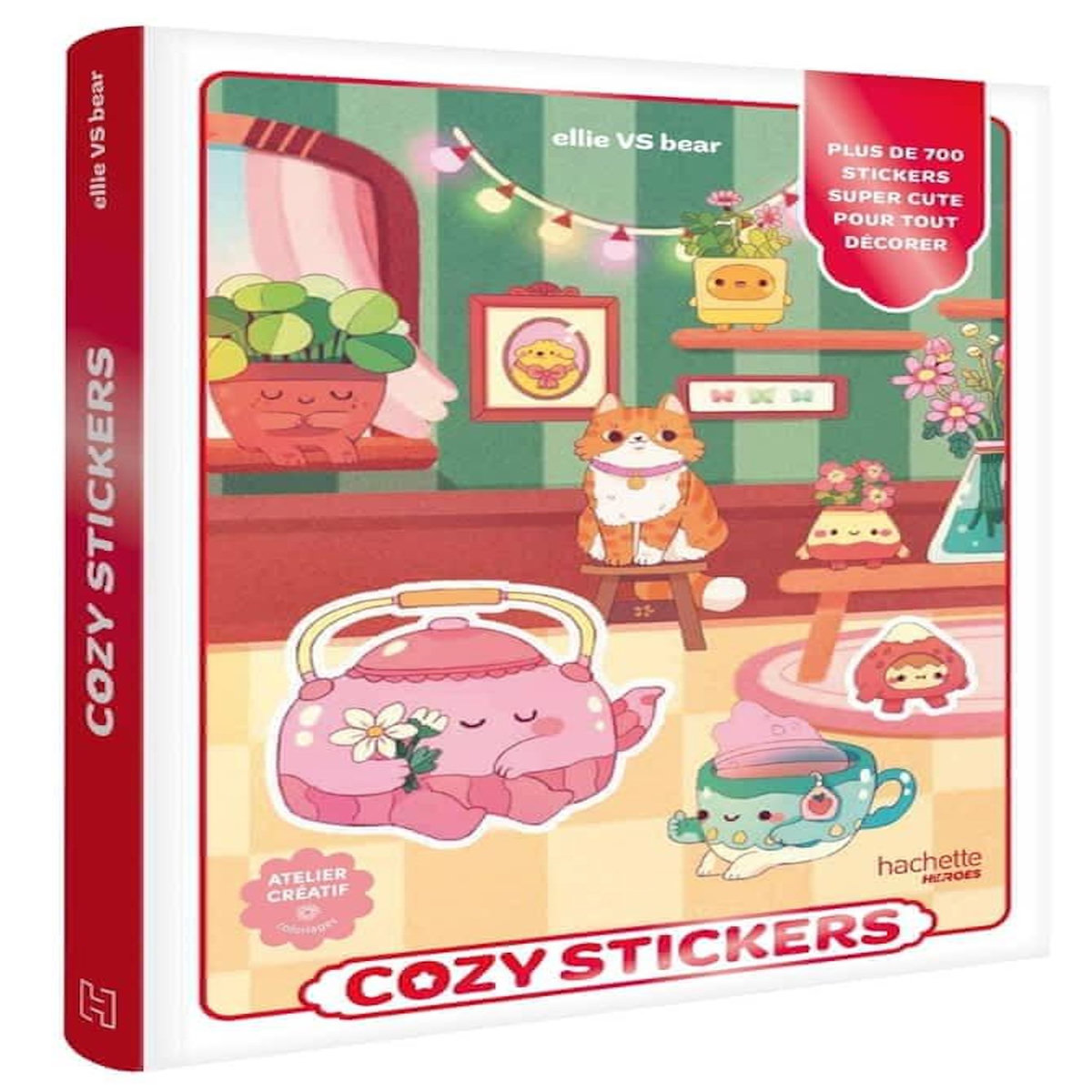 COZY STICKERS. PLUS DE 700 STICKERS SUPER CUTE POUR TOUT DECORER, Ellievsbear