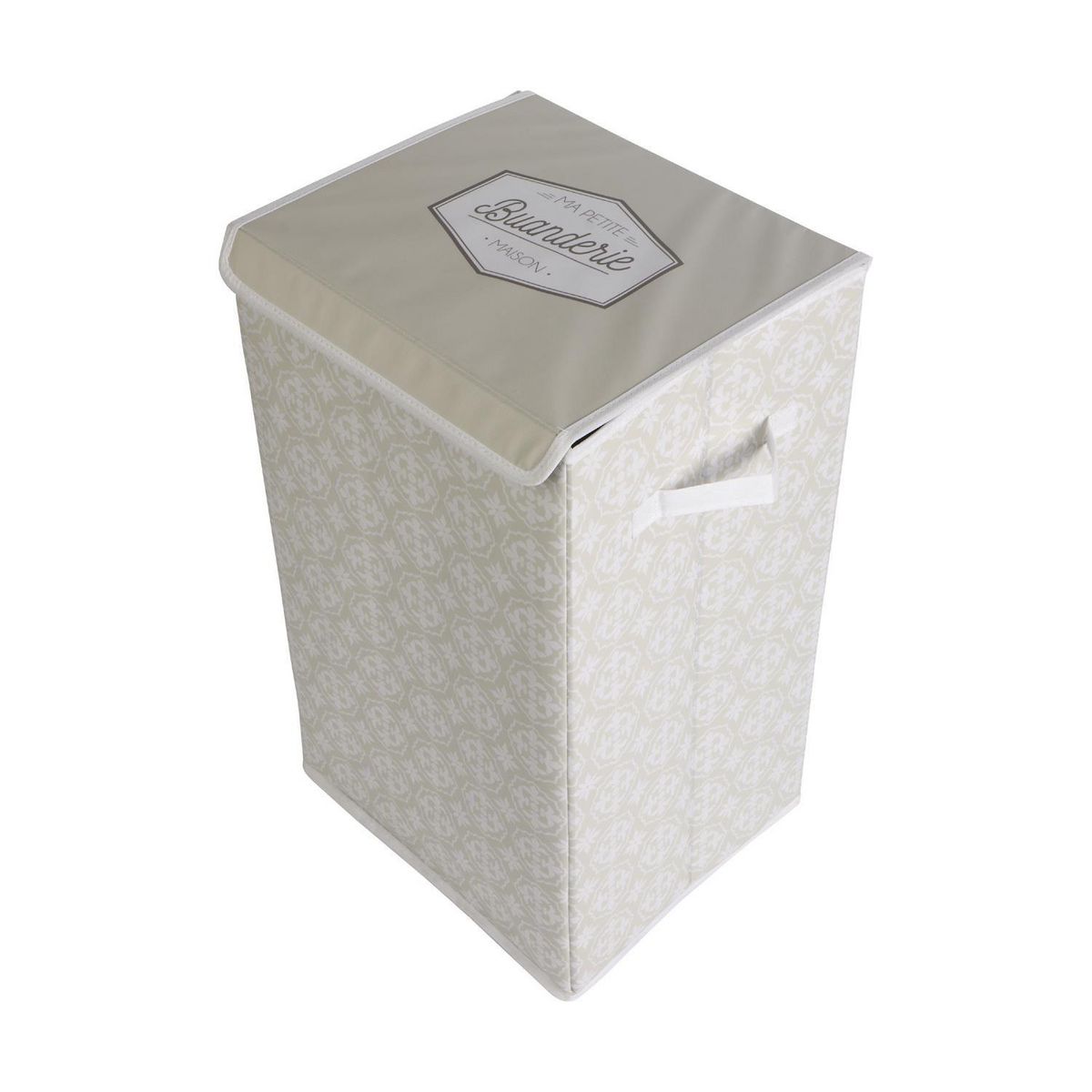 Je cherche une idee Panier à linge pliable - Beige