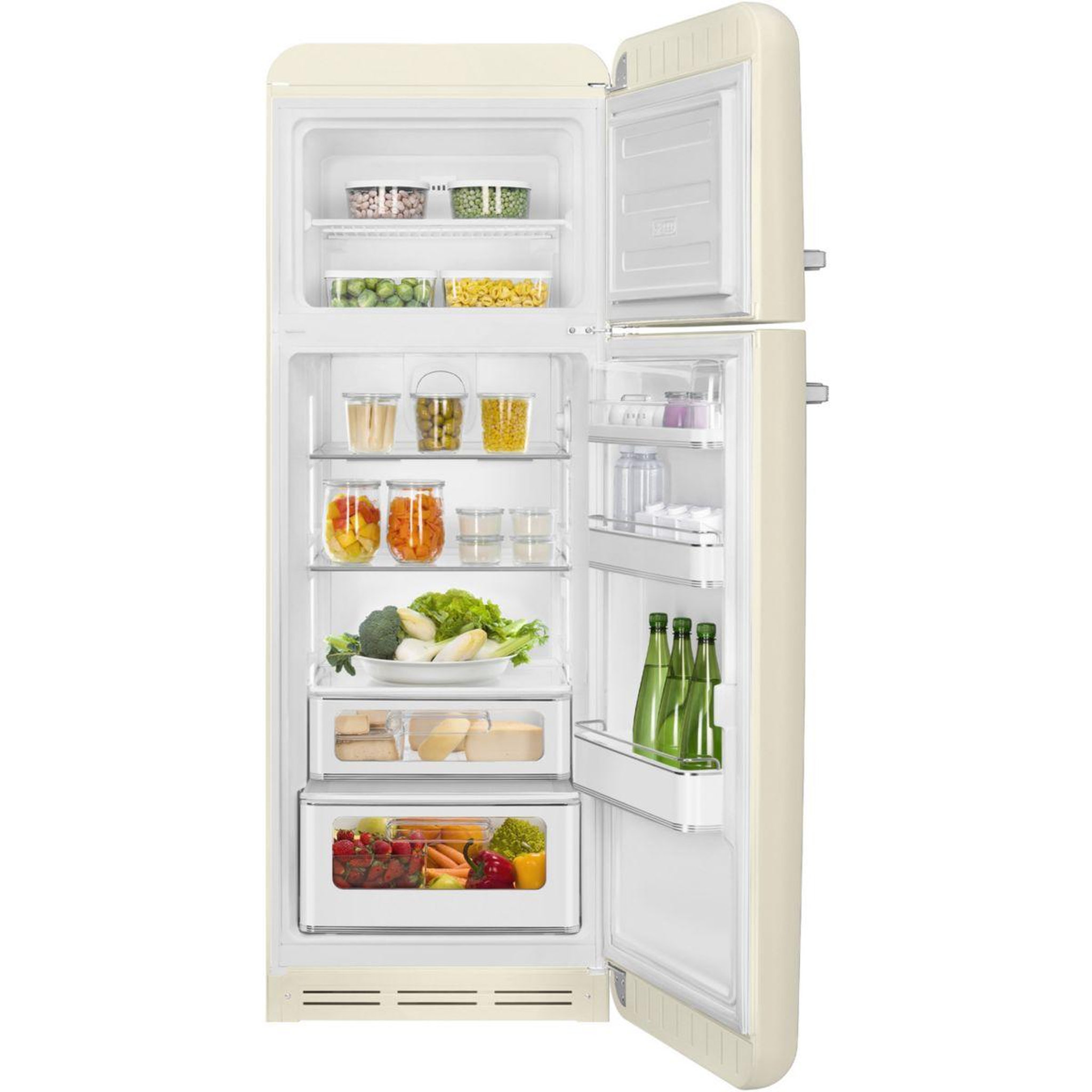 Voir la diapositive 3 : SMEG Réfrigérateur 2 portes fab30rcr6
