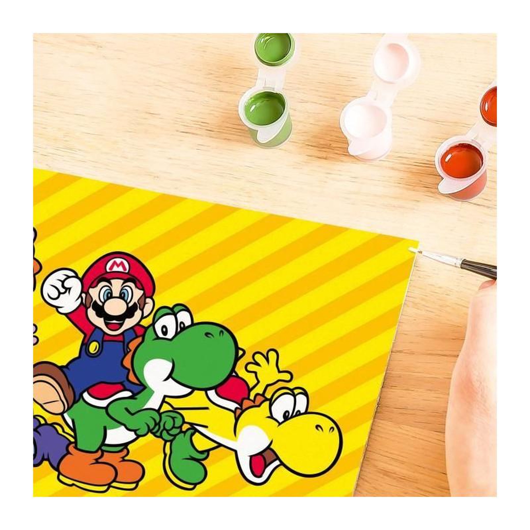 Voir la diapositive 5 : RAVENSBURGER CreArt Kids 18x24cm Super Mario, Kit de peinture par numéros Numéro d'Art, Des 7 ans, 25529, Ravensburger