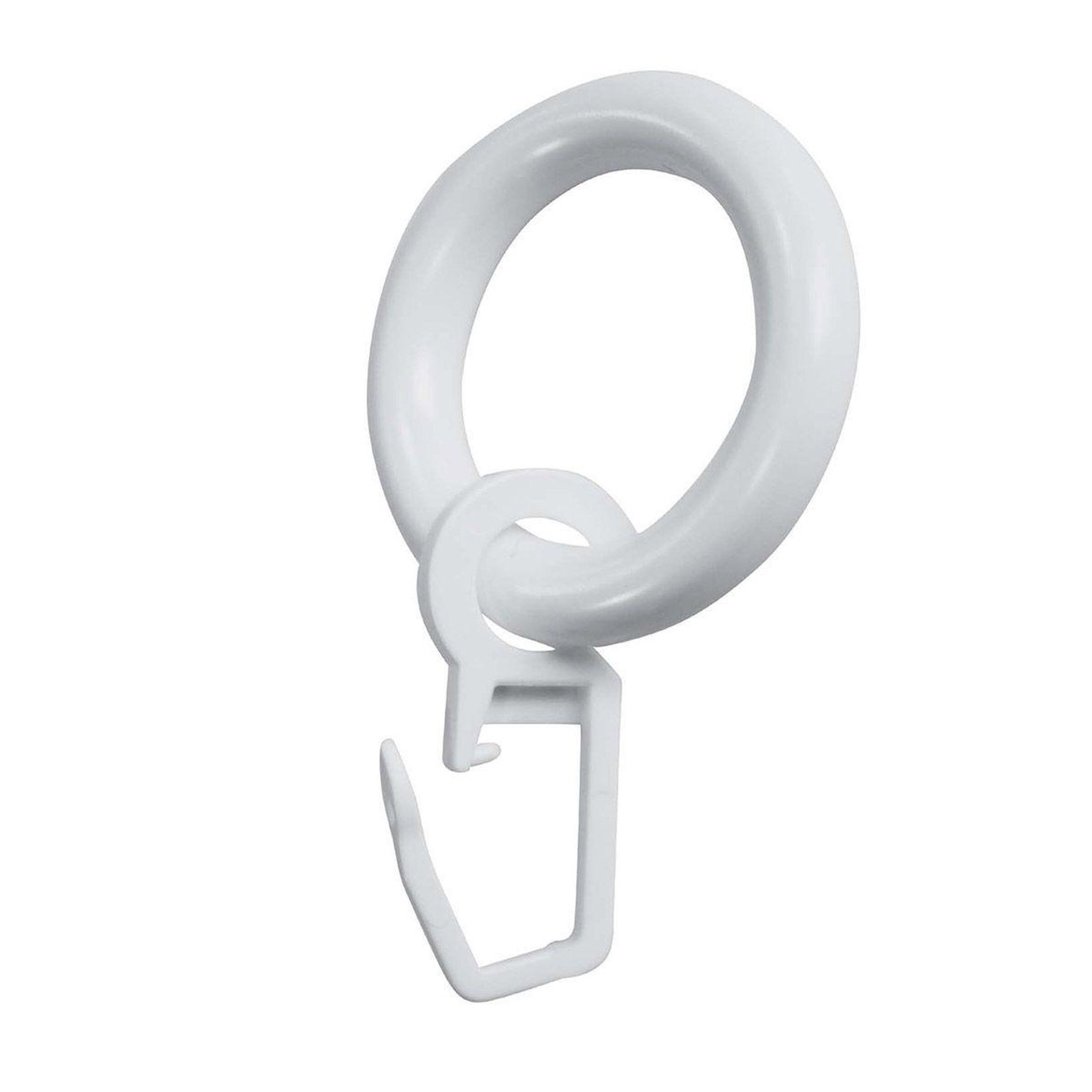 Douceur d'Intérieur Lot de 10 anneaux  bistrot  15cm blanc