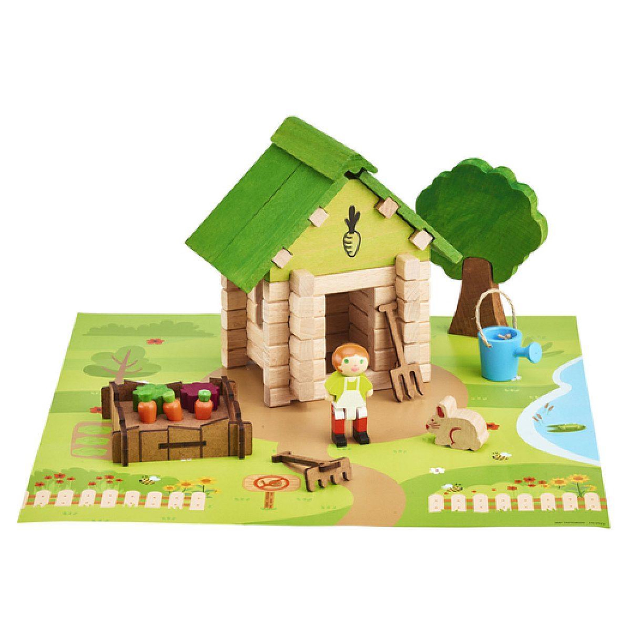 JeuJura La cabane du jardinier - 60 pieces