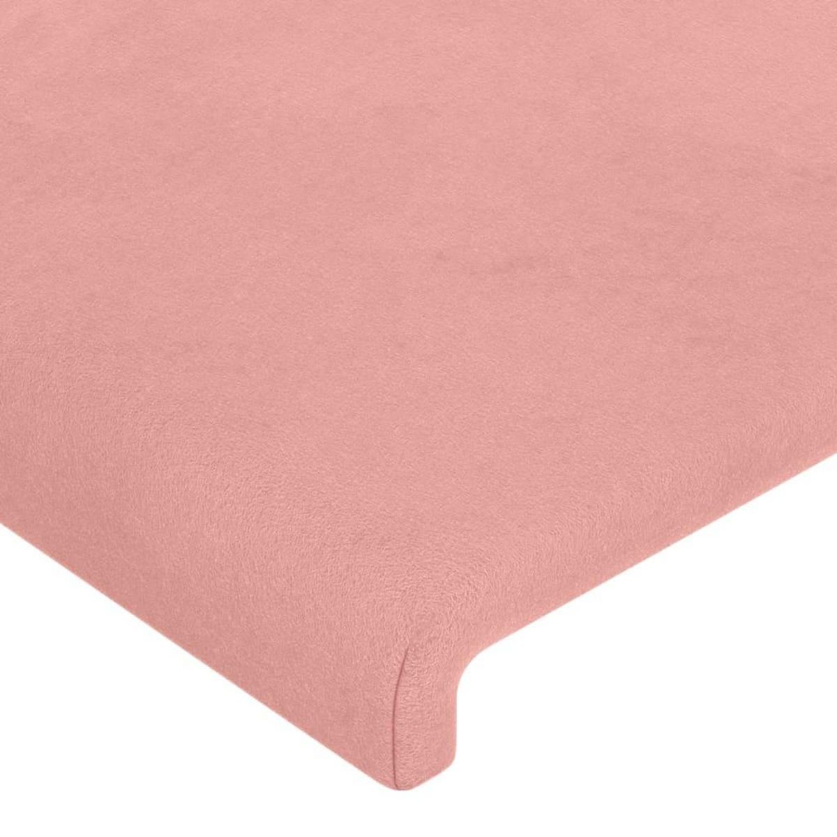 VIDAXL Tetes de lit 4 pcs Rose 72x5x78/88 cm Velours