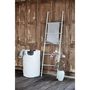 Voir la diapositive 2 : Wenko Echelle porte-serviette bord de mer Viva - L. 43 x H. 156 cm - Blanc