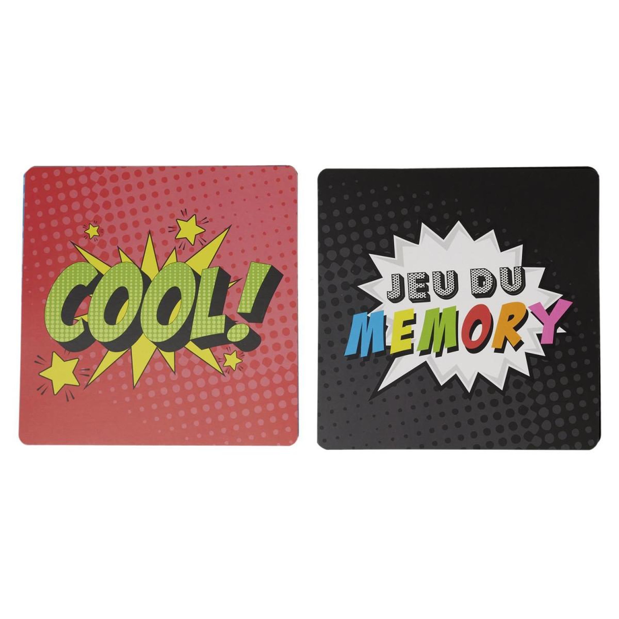 Voir la diapositive 2 : MISTER GADGET Jeu du memory géant  30 cartes  20cm multicolore