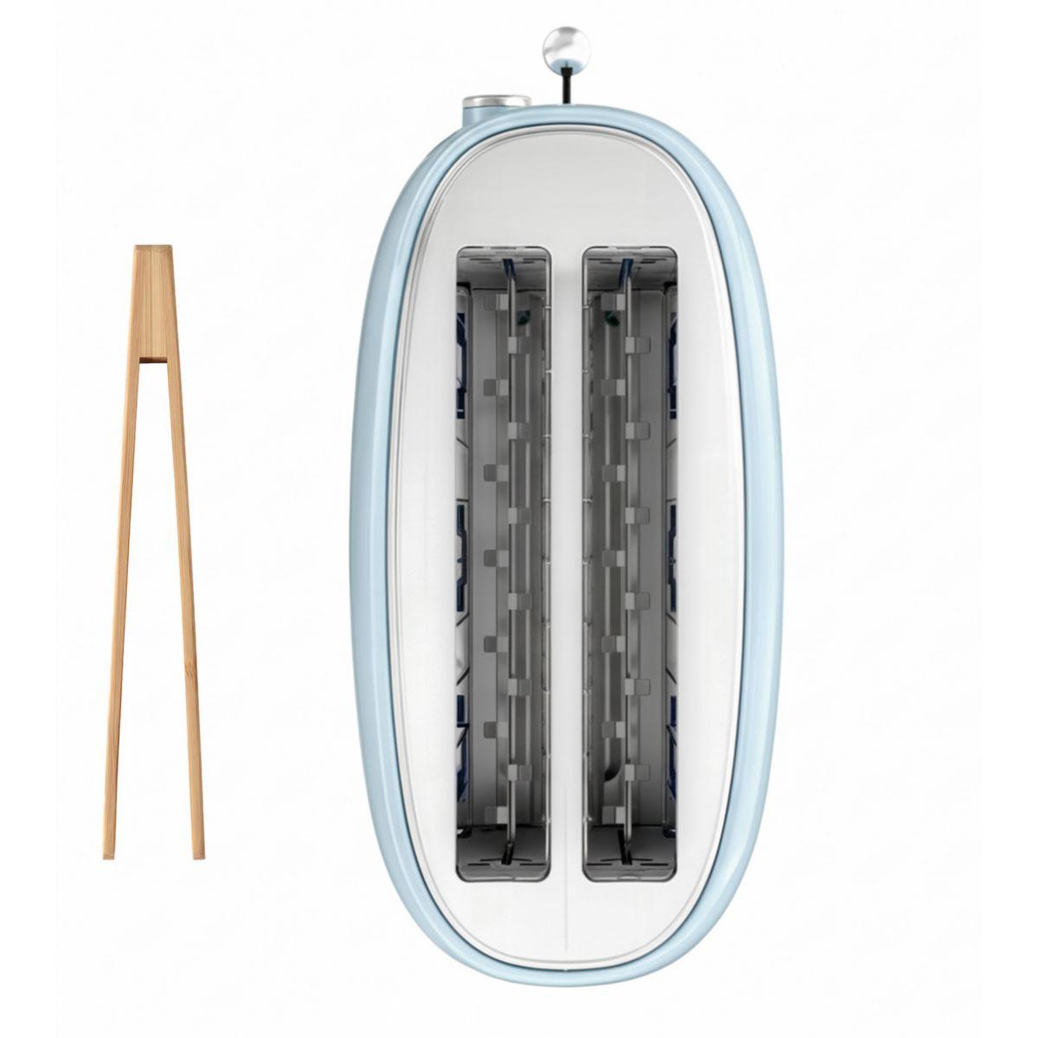 Voir la diapositive 4 : SWEISS Grille-pain baguette vintage bleu GRV6