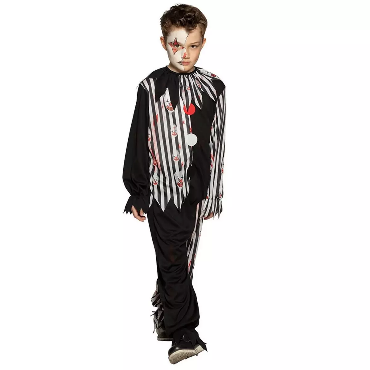 Boland Déguisement clown sanglant - Enfant - 4/6 ans (104 à 116 cm)