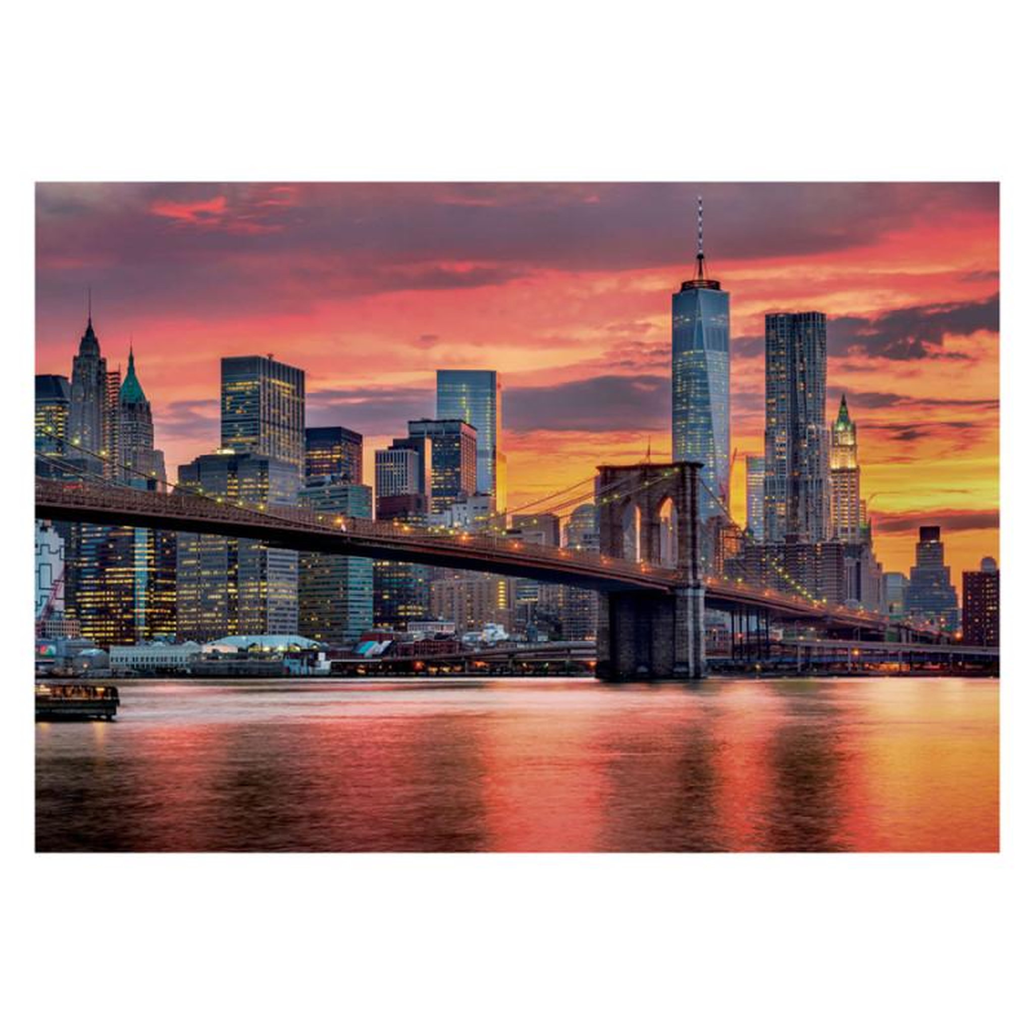 Voir la diapositive 2 : CLEMENTONI Clementoni Jigsaw Puzzle Easy River At Dusk, 1500pcs. 31693