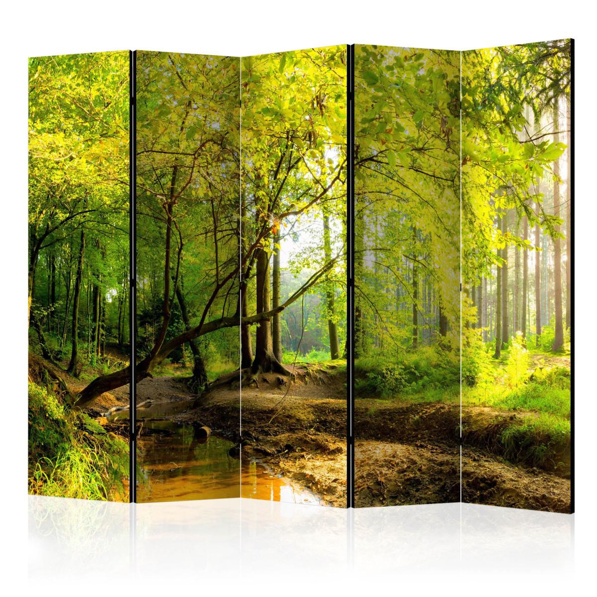 Paris Prix Paravent 5 volets  forest clearing  172x225cm