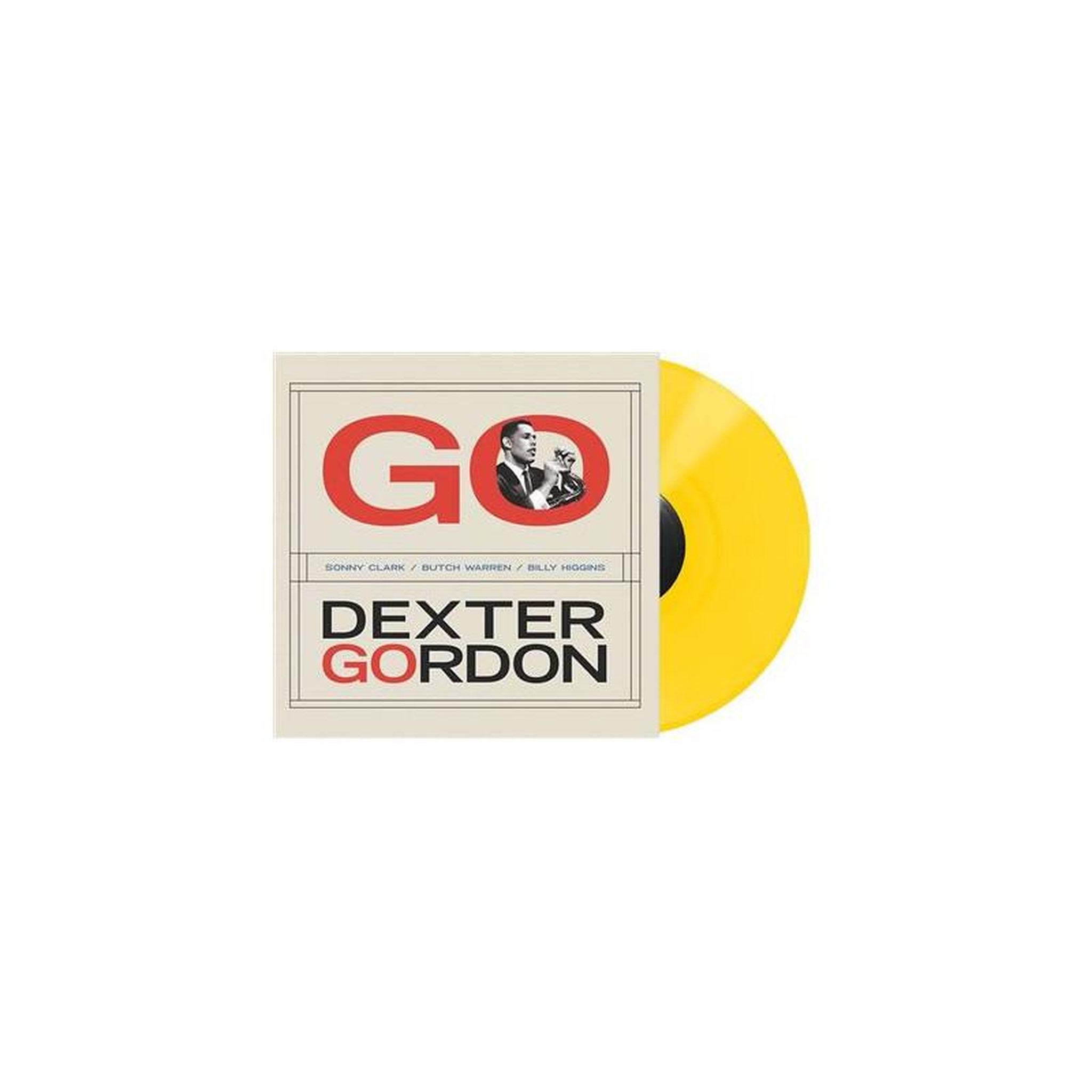 Vinyle lp dexter gordon go! Édition spéciale jaune stéréo 12 pouces
