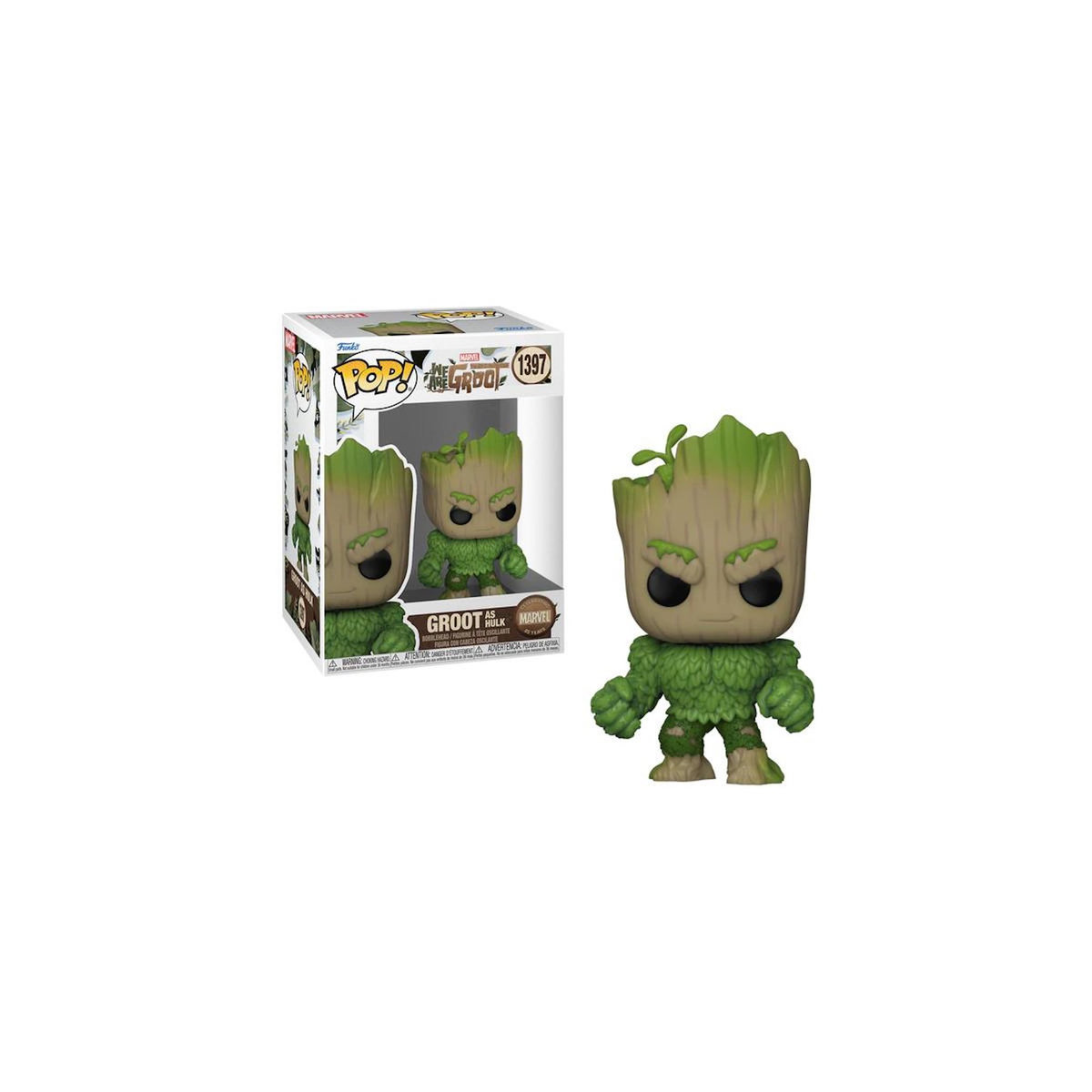 Funko Figurine Funko Pop Marvel We Are Groot Hulk