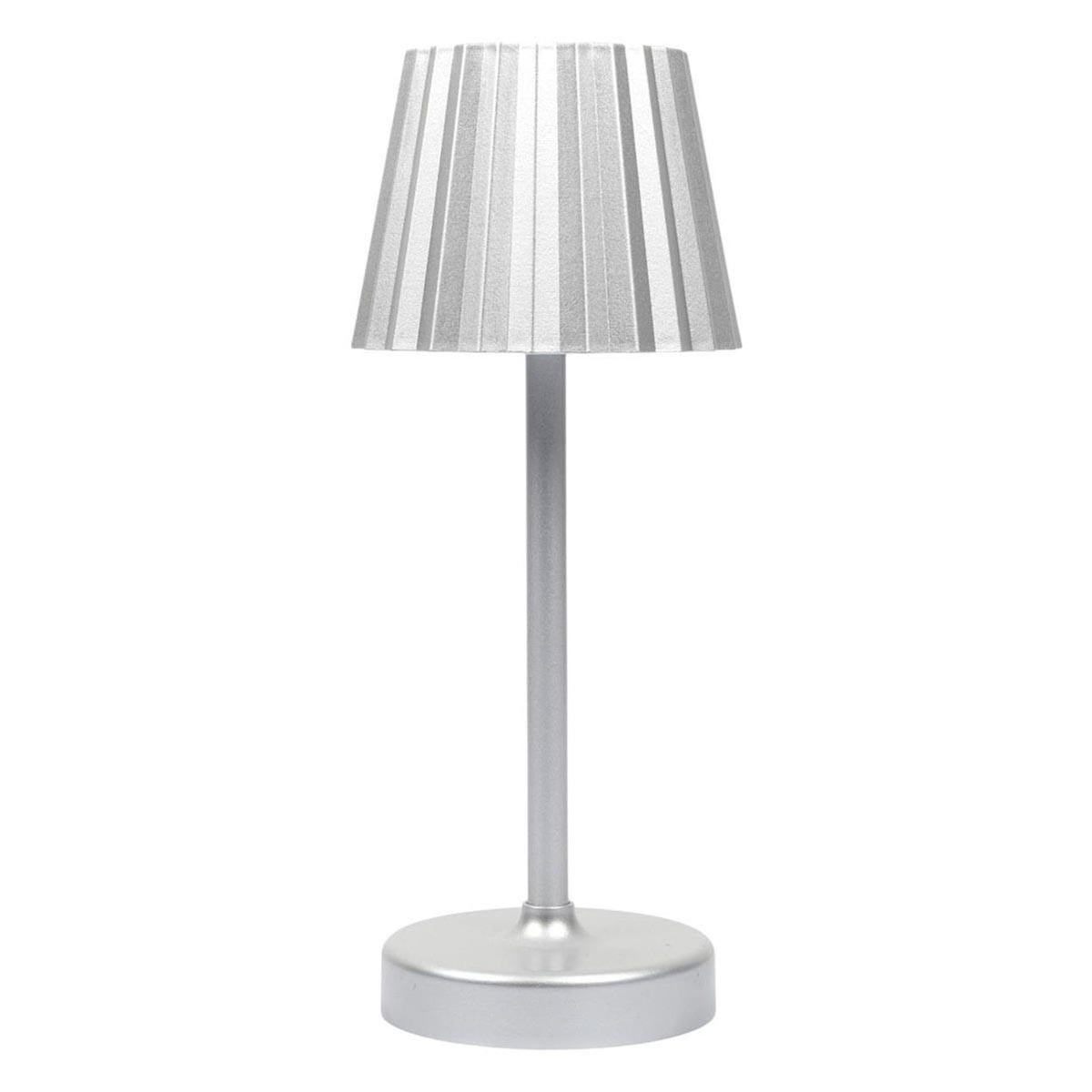 Paris Prix Lampe à Poser Tactile à LED  Alana  26cm Argent