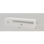 Voir la diapositive 3 : Meuble TV 150cm 2 portes 1 niche TECHNO