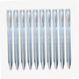 Voir la diapositive 1 : WERKAPRO Piquet cornière 24 cm  10 pcs  WERKA PRO