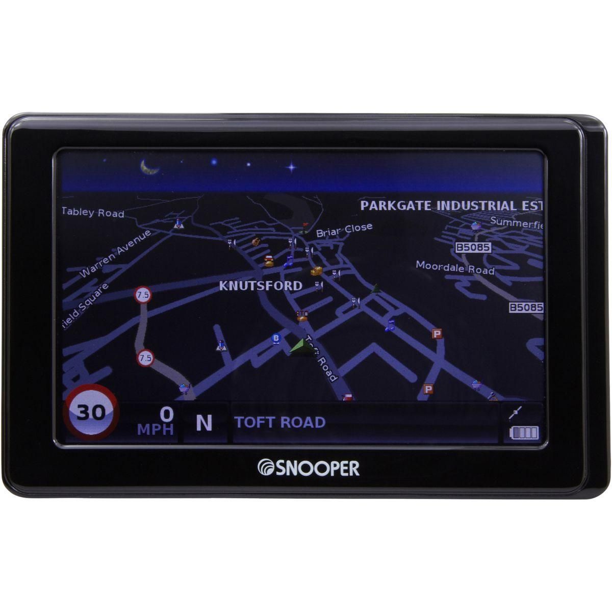SNOOPER GPS Truckmate PL5400 Dashcam intégrée 5''