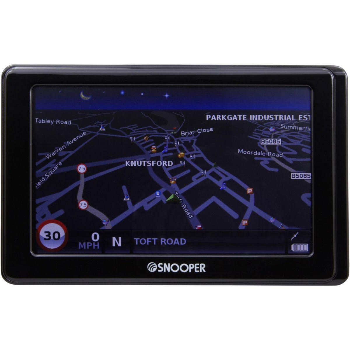 SNOOPER GPS Truckmate PL5400 Dashcam intégrée 5''