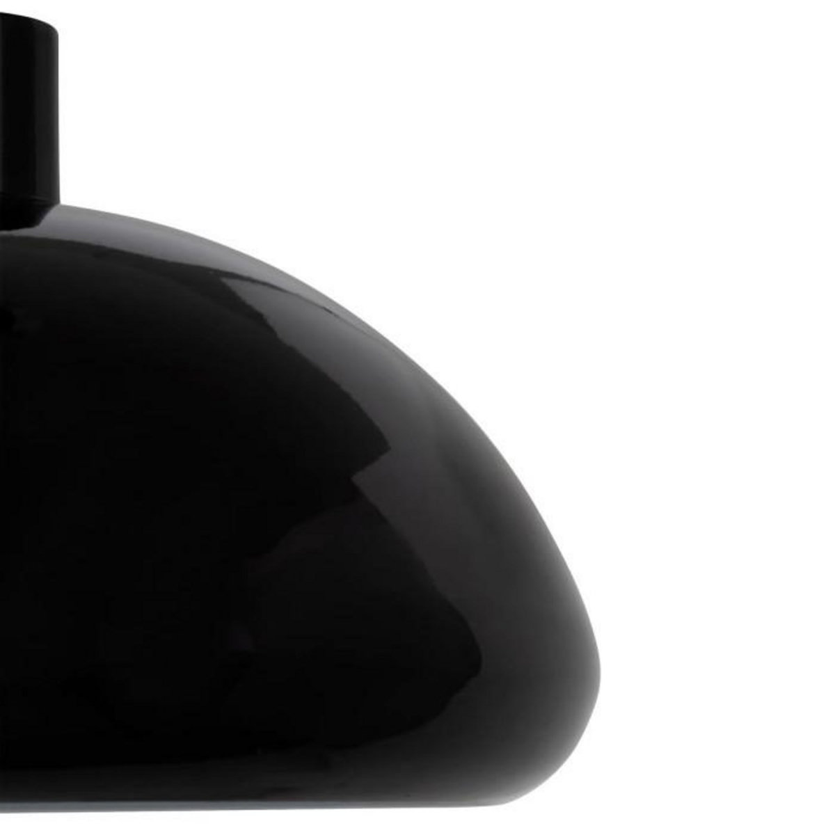 ATMOSPHERA Lampe Suspension Champignon  Savio  27cm Noir