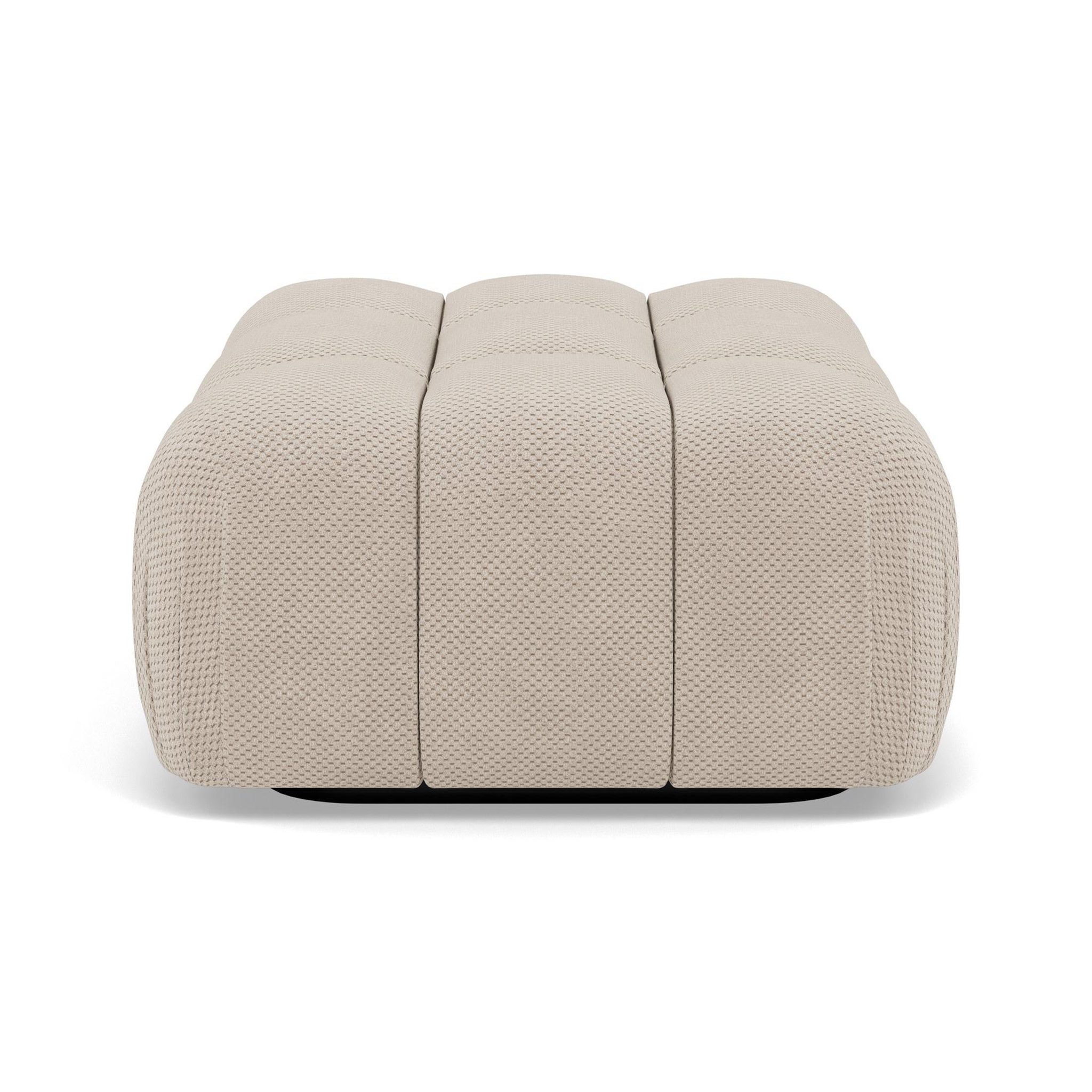 Voir la diapositive 1 : LISA DESIGN Ruby - pouf en velours texturé