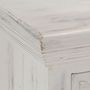 Voir la diapositive 5 : VIDAXL Buffet Blanc 140x40x74 cm Bois de manguier massif
