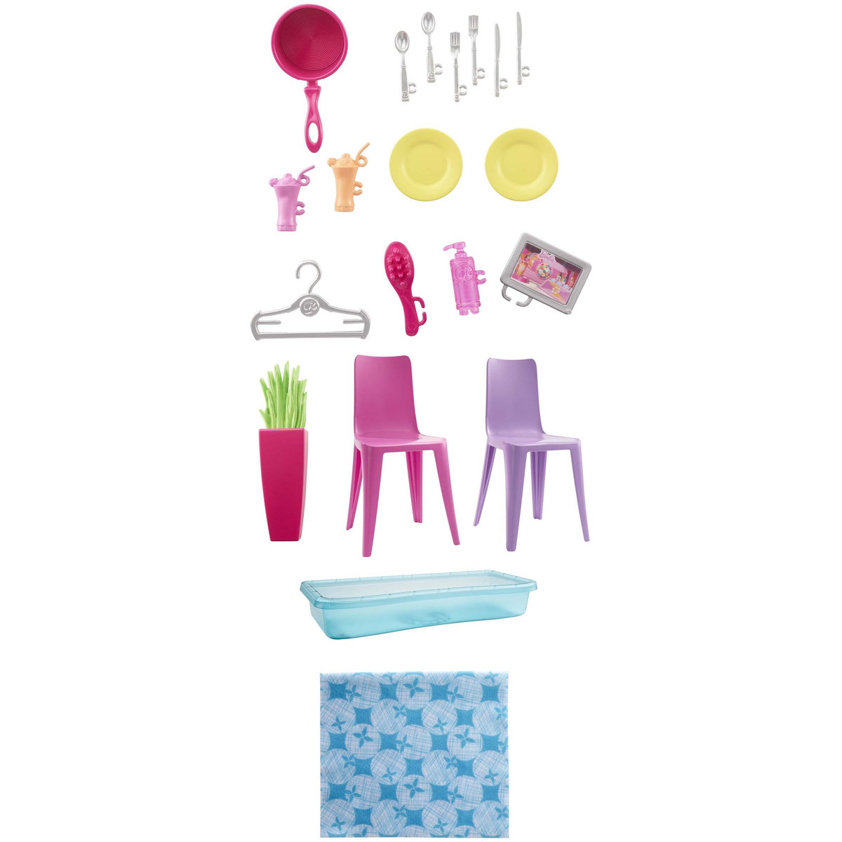 BARBIE La maison à emporter + la poupée - Barbie