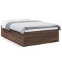 Voir la diapositive 2 : VIDAXL Cadre de lit sans matelas chene marron 120x190 cm