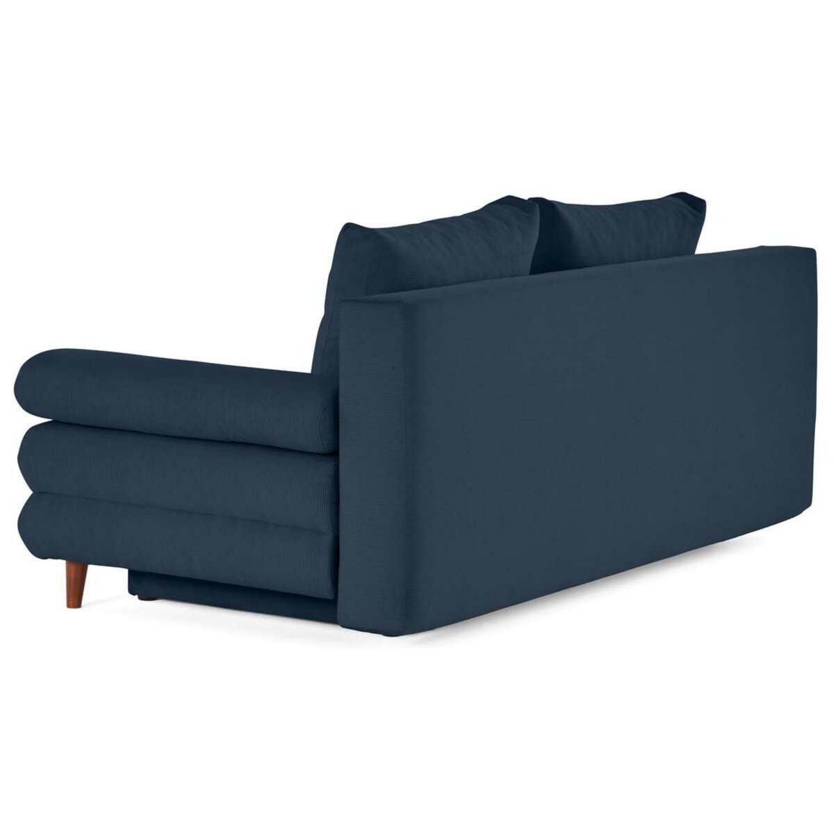 BEST MOBILIER Wonder - canapé 3 places convertible avec coffre en velours côtelé