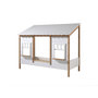 Voir la diapositive 2 : Paris Prix Pack - Lit Cabane Enfant & Tiroir  Housebed IV  90x200cm Blanc