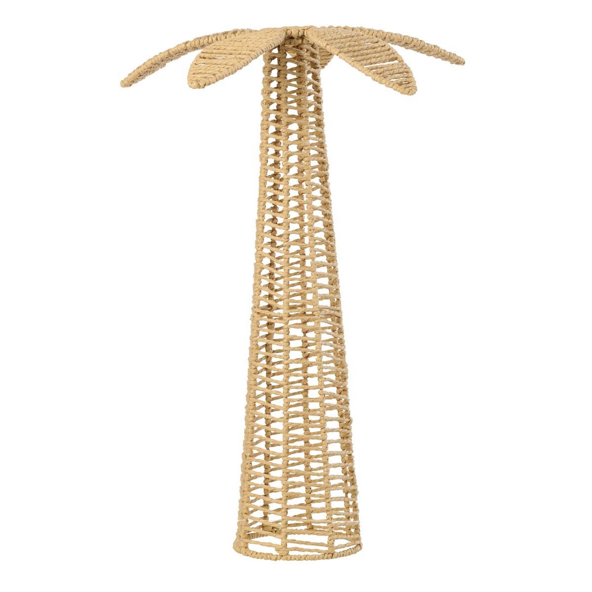 J-LINE Palmier déco en papier  coco  62cm naturel