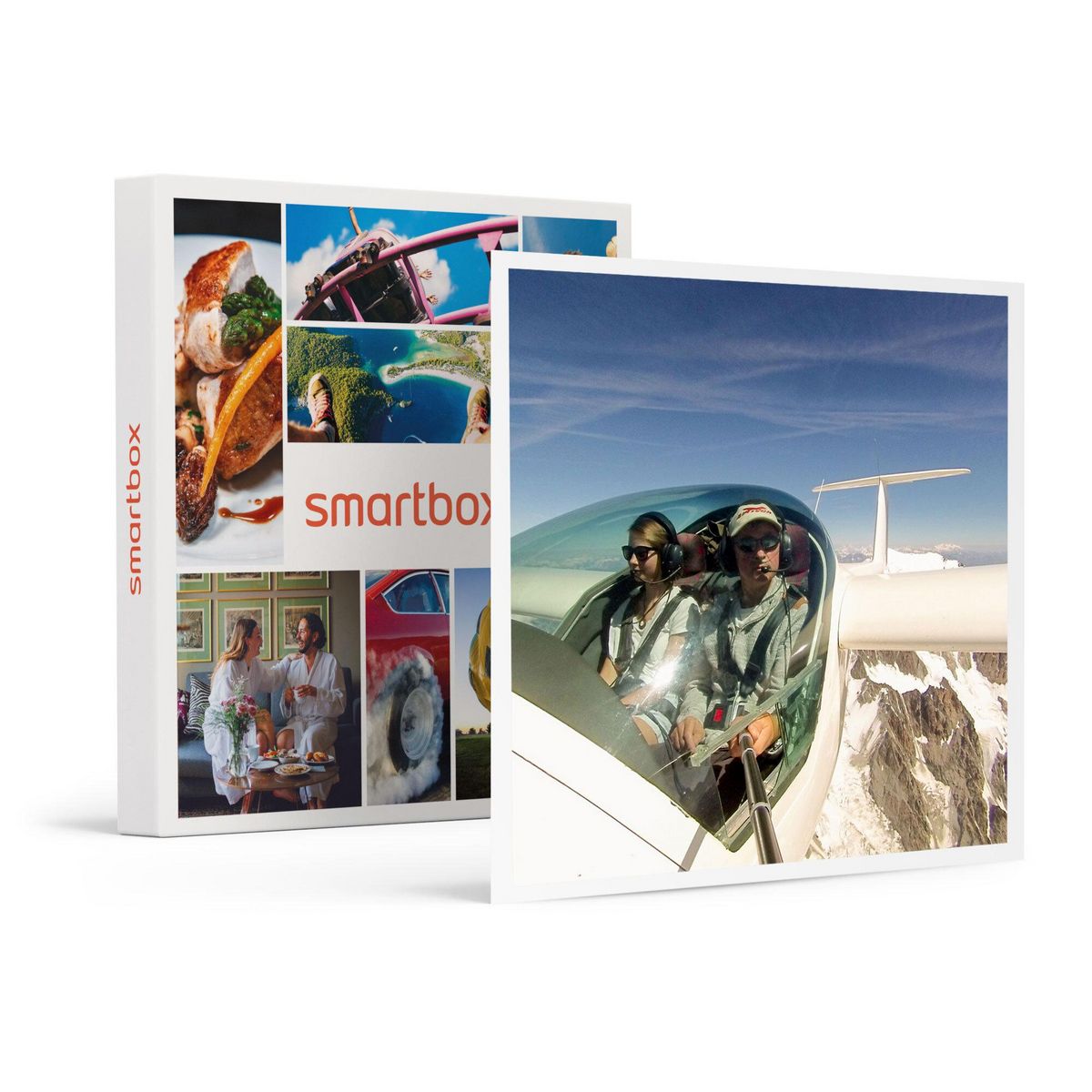 Smartbox Vol en planeur de 45 min pour 2 personnes à Grenoble - Coffret Cadeau Sport & Aventure