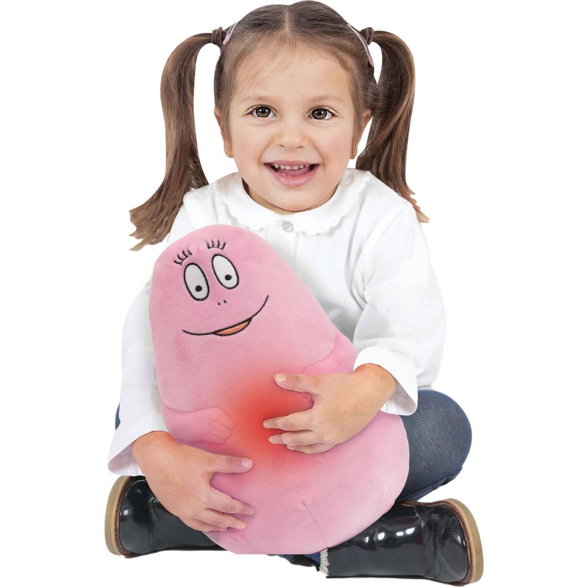 GIOCHI PREZIOSI Peluche berceuse et lumineuse 25 cm Barbapapa 