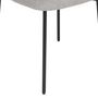 Voir la diapositive 4 : ATMOSPHERA Lot de 2 Chaises Design  Jaisa  81cm Gris
