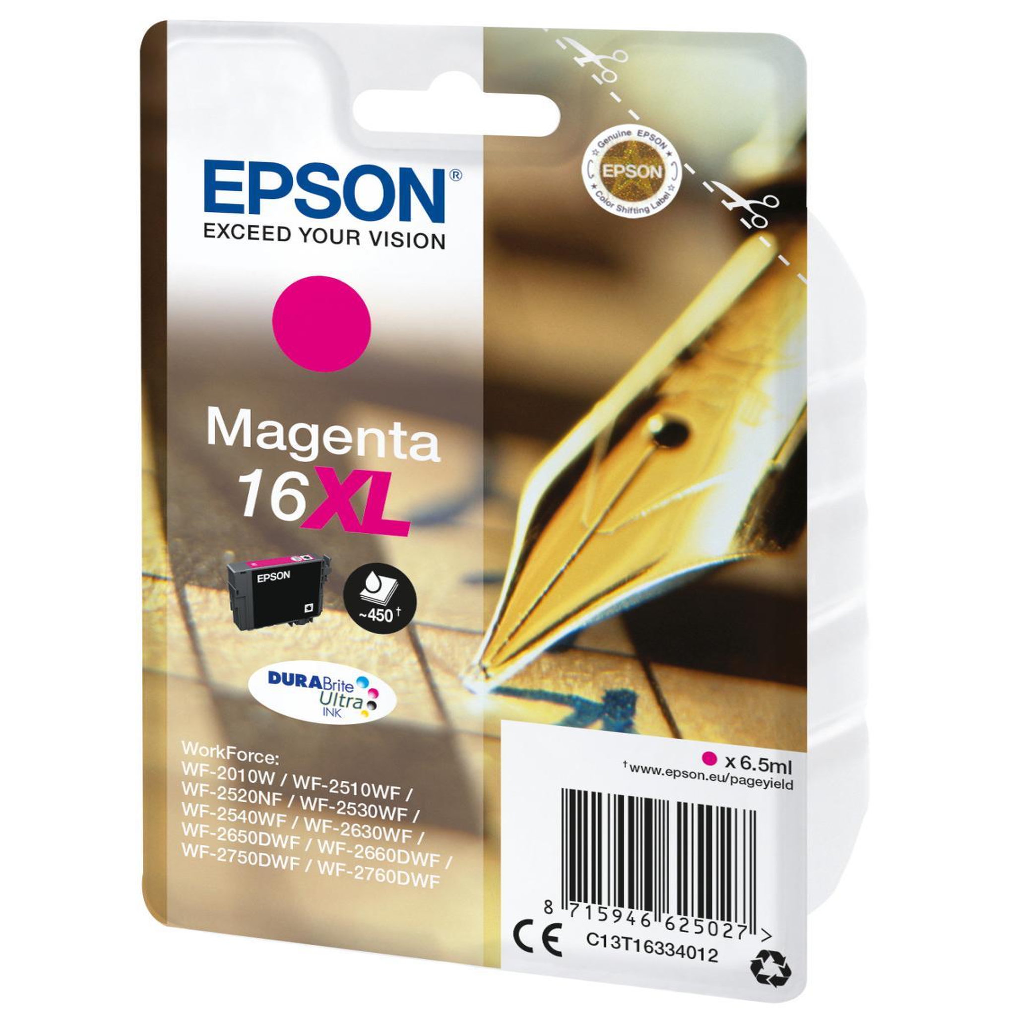 Voir la diapositive 3 : Epson Cartouche imprimante EPSON C 13 T 163340