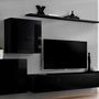 Voir la diapositive 1 : Paris Prix Meuble TV Mural Design  Switch V  250cm Noir