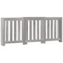 Voir la diapositive 2 : VIDAXL Cache-radiateur sonoma gris 205x21,5x83,5 cm bois d'ingenierie