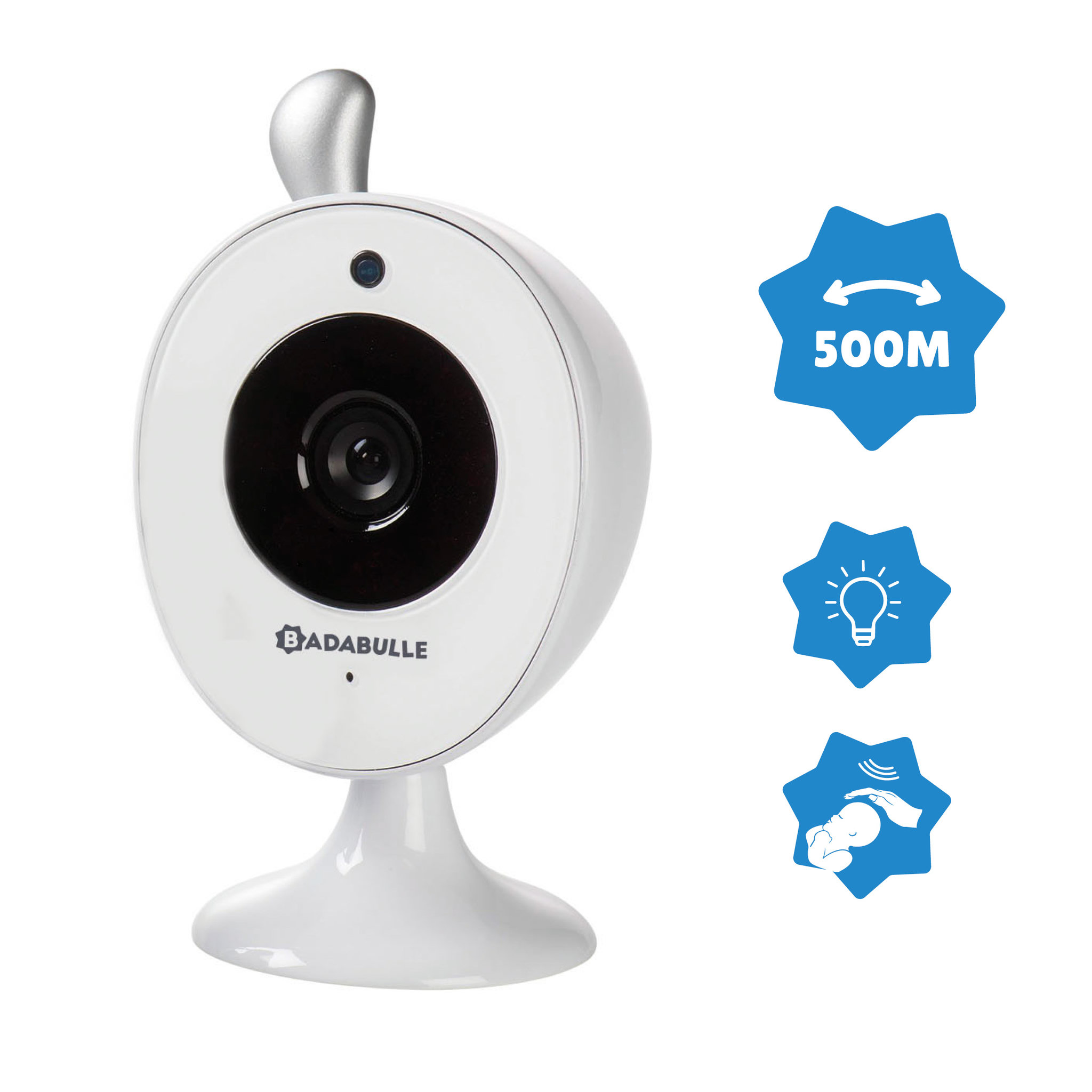 Voir la diapositive 3 : BADABULLE Babyphone baby online vidéo
