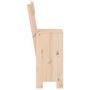Voir la diapositive 5 : VIDAXL Tabourets de bar lot de 2 40x48,5x115,5 cm bois massif de pin