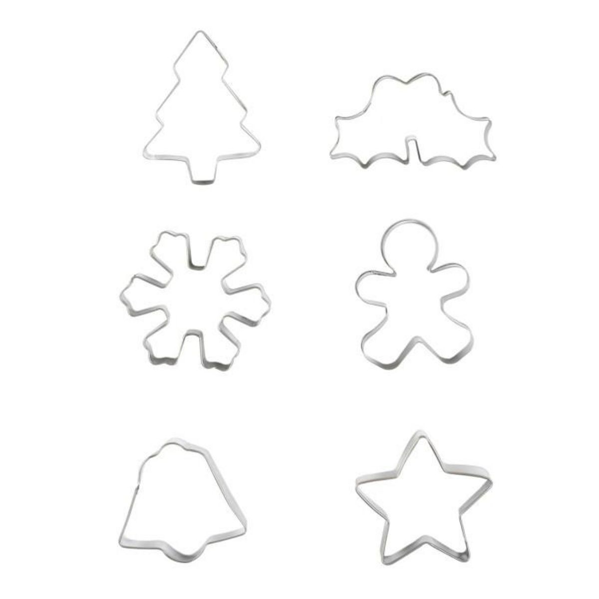 Paris Prix Coffret Pâtisserie 9 Pièces  Noël  42cm Rouge